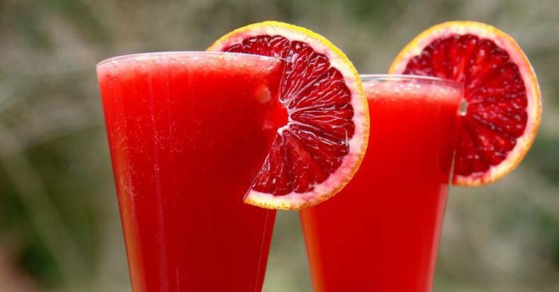 cocktail Margarita Sangriento de Naranja