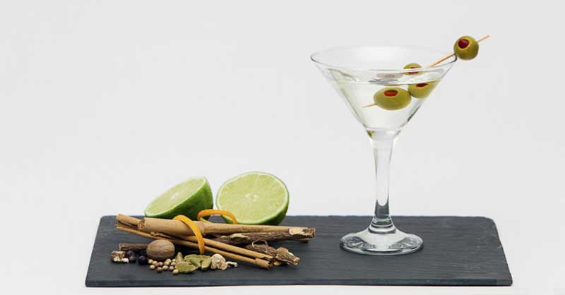 coctel Dry Martini
