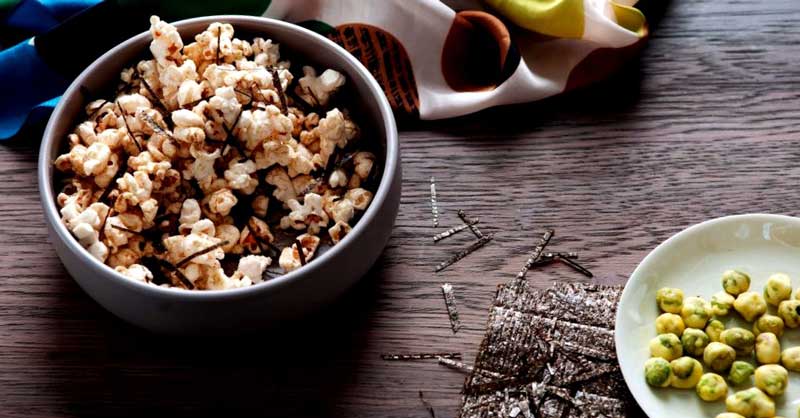 Palomitas de maíz con sabor
