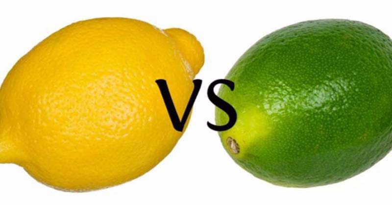 el limon y la lima
