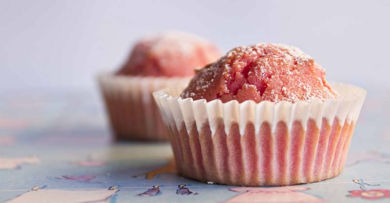 cupcakes de fresa