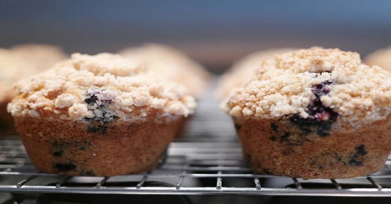 Inicio Muffins de arándanos