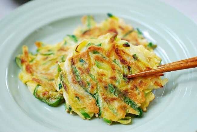 tortitas de calabacín