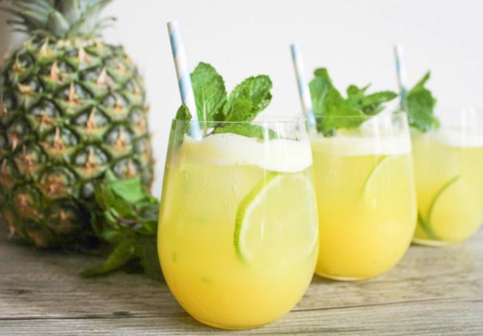 Zumo de piña y jengibre | Receta PASO A PASO