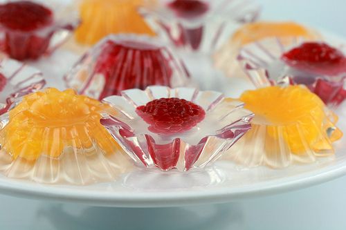 gelatina de frutas frescas