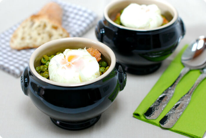 huevos poché Thermomix