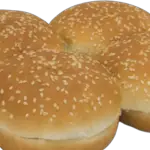 Pan de hamburguesa con semillas