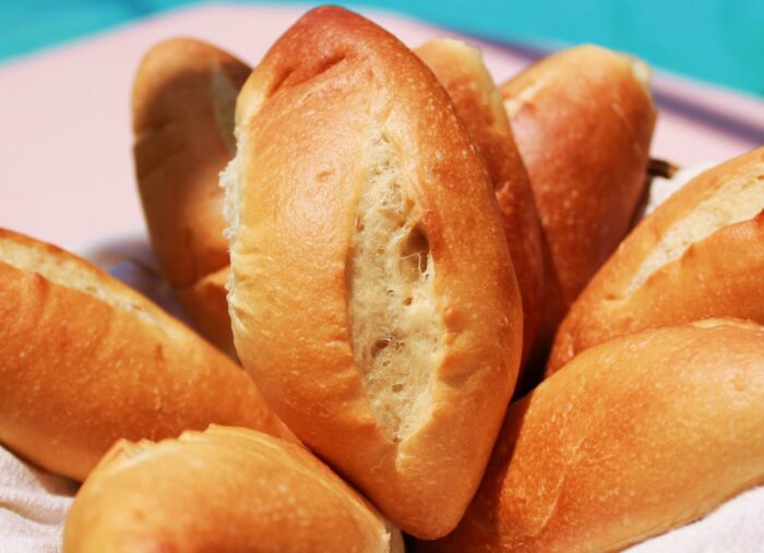 Rollos de pan italianos 