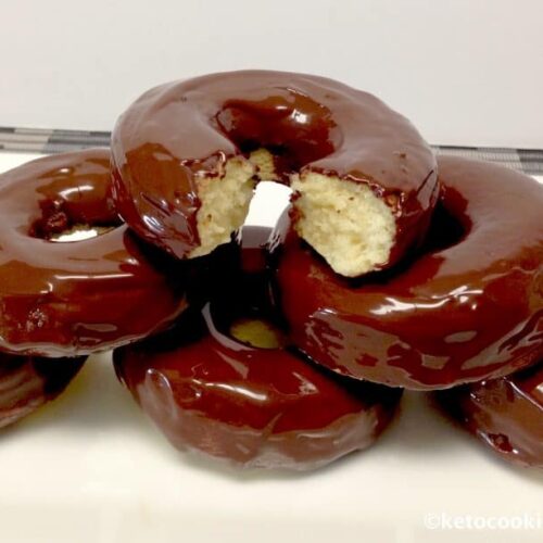 Donuts de chocolate keto