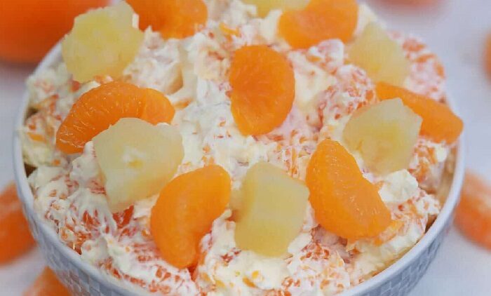 Ensalada de frutas con crema de naranja 1