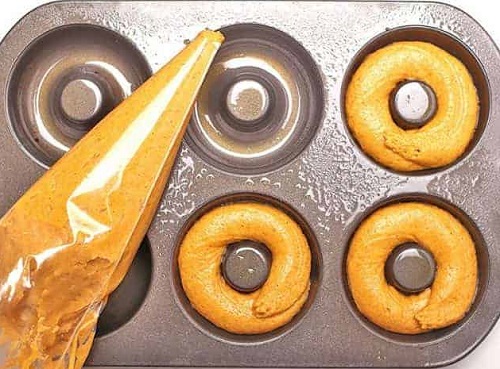 Donuts de calabaza horneados 3