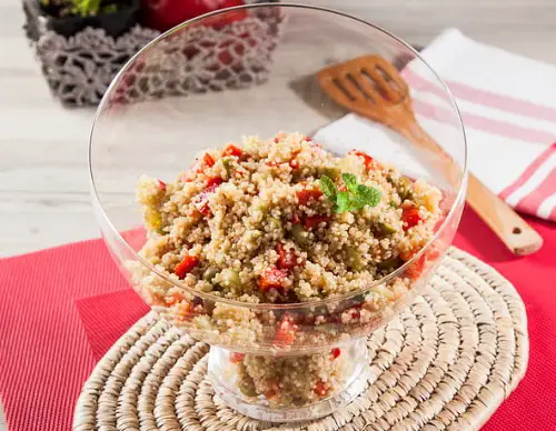 Ensalada de quinoa con vegetales 2