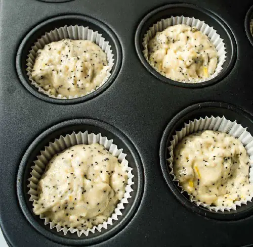 Muffins de limón y semillas 3
