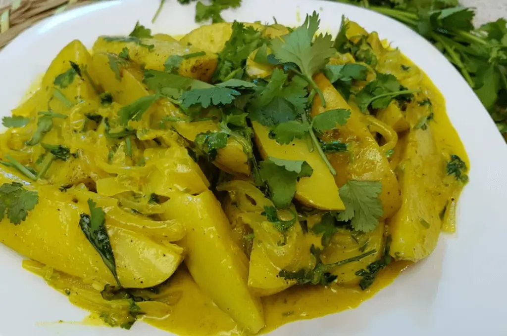 Patatas al curry