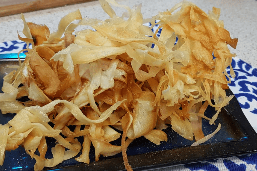 Chips de yuca fritos 2