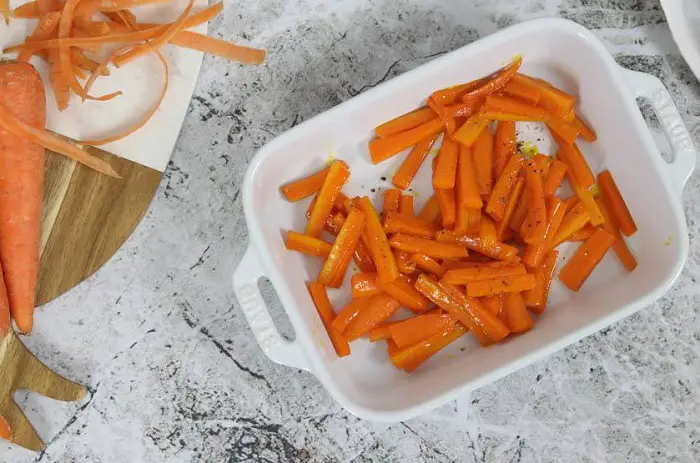 Zanahorias glaseadas con naranja 1