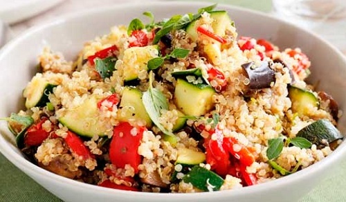 Ensalada de quinoa con verduras 2