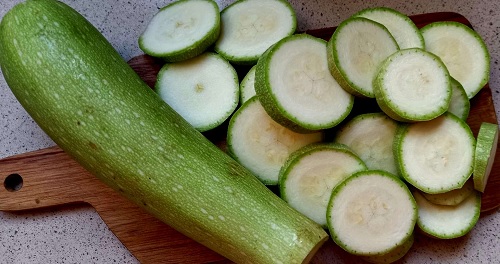 Rodajas de calabacín al horno
