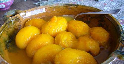 Mangos en almíbar Mangos en almíbar