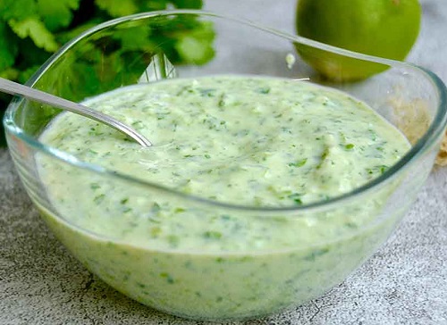 Tilapia en salsa de cilantro
