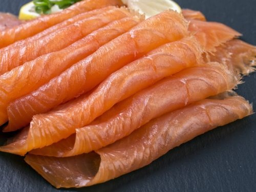 Ensalada de salmón ahumado