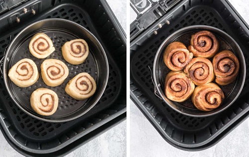 Rollitos de canela en Air Fryer Rollitos de canela en Air Fryer