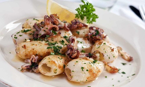 Chipirones a la plancha Chipirones a la plancha