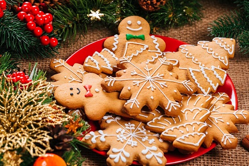 Galletas navideñas de mantequilla