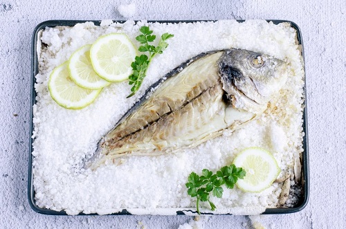 Dorada a la sal