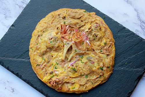 Tortilla de alcachofas