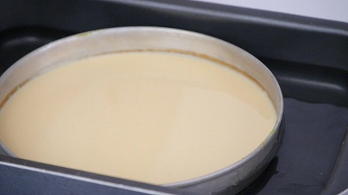 Flan de naranja