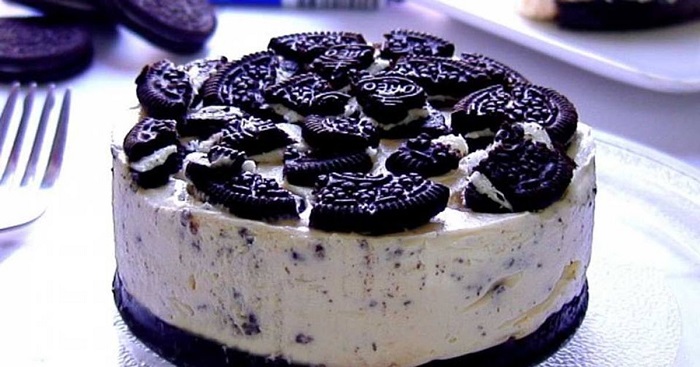 Tarta Oreo sin horno