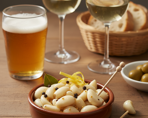 Ajos encurtidos Ajos encurtidos