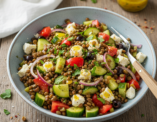 Ensalada de lentejas