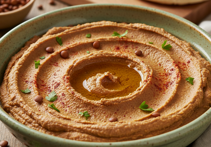 Hummus de lentejas