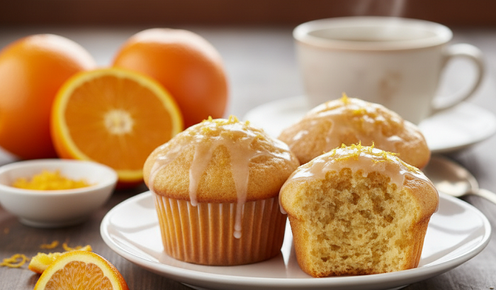 Muffins de naranja
