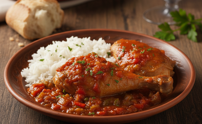 Pollo al chilindrón