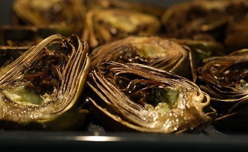 Alcachofas al horno