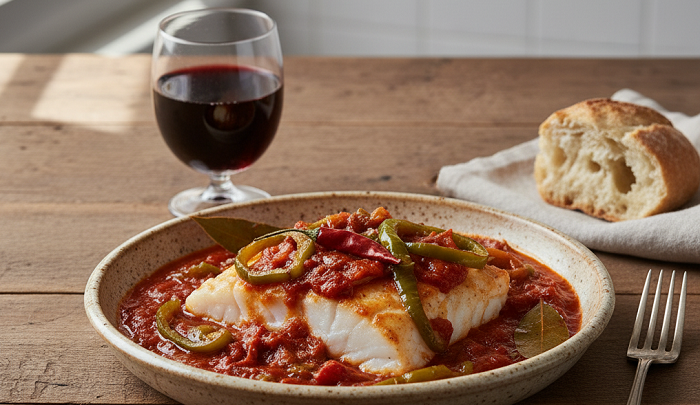 Bacalao a la riojana