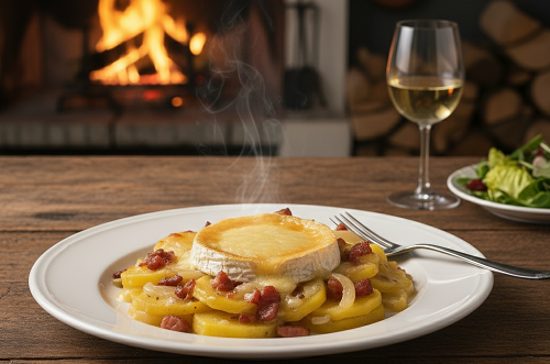 Tartiflette francesa Tartiflette Francesa