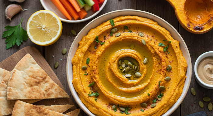 Hummus de calabaza