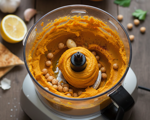 Hummus de calabaza Hummus de calabaza