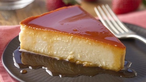 Flan de queso