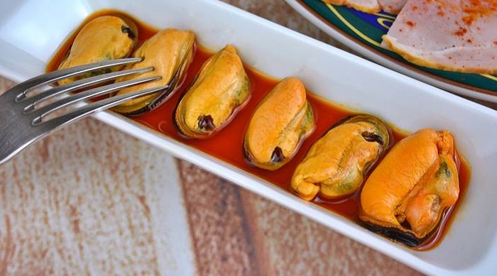 Mejillones en escabeche