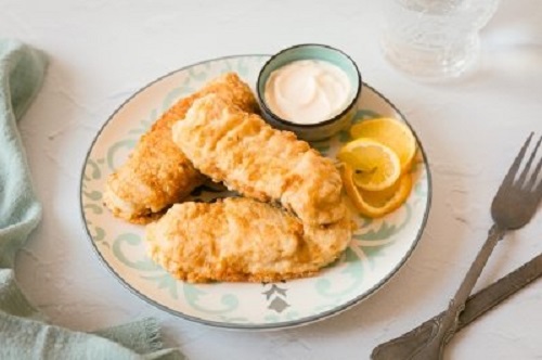 Merluza a la romana Merluza a la romana