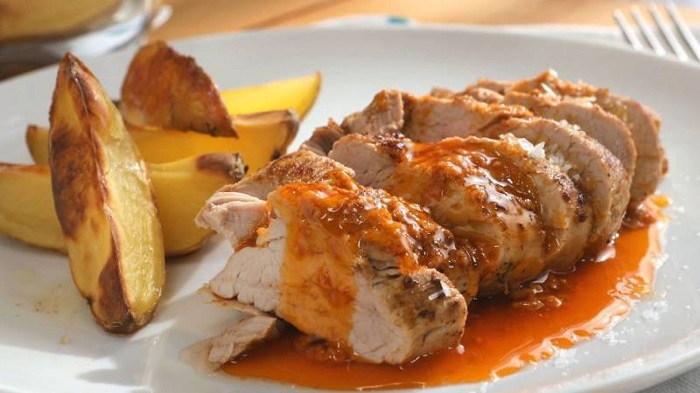 Solomillo a la cazuela