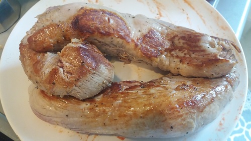 Solomillo a la cazuela Solomillo a la cazuela