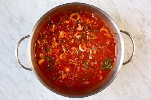 Chipirones en salsa picante Chipirones en salsa picante