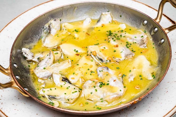 Kokotxas de merluza al pil pil