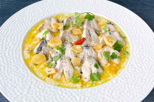 Kokotxas de merluza al pil pil